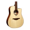 Lag GLA Tramontane 70 DC Dreadnought Cutaway Guitarra acústica-eléctrica - natural