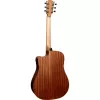 Lag GLA Tramontane 70 DC Dreadnought Cutaway Guitarra acústica-eléctrica - natural
