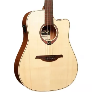 Guitarra electroacústica Lag GLA Tramontane 70 DCE - natural