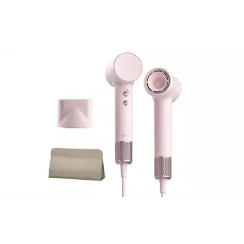 LAIFEN secador de pelo mini con tecnología de iones - 1400 W, rosa