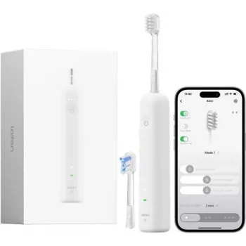Cepillo de dientes eléctrico Laifen Wave Sonic, blanco