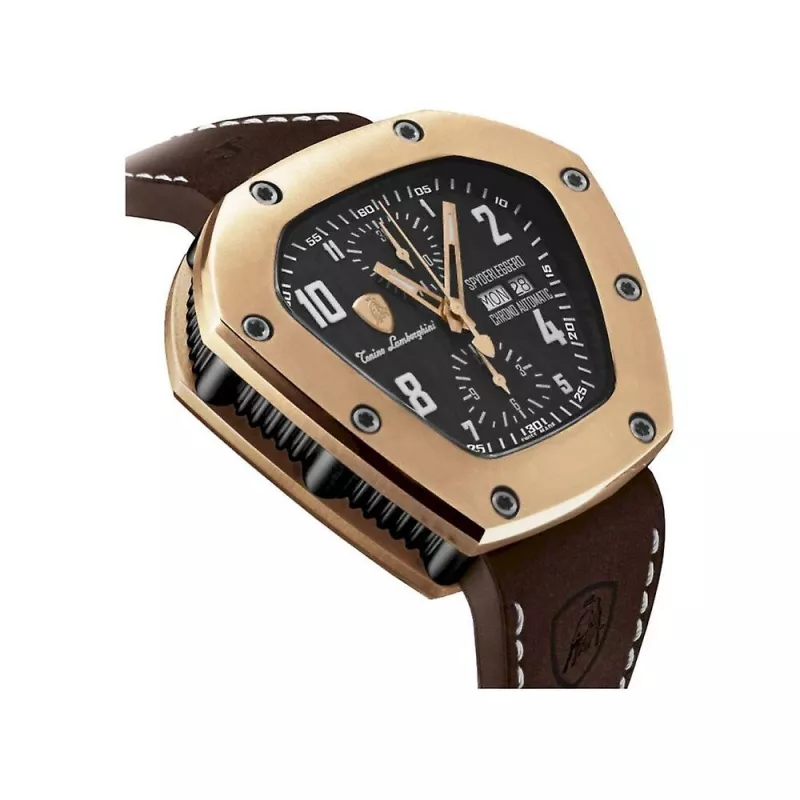 Lamborghini TLFT075SPYDER Reloj cronógrafo suizo de cuarzo para hombre 51,5mm