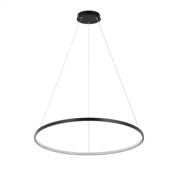LAMP PENDANT RING 35W Negro