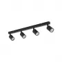 Foco de luz Spot Light Top GU10 4x10W negro