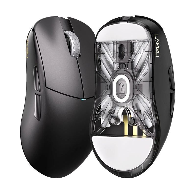 Lamzu Atlantis MINI Ratón gaming 4K - Charcoal Black