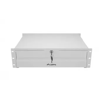 Lanberg AK-2003-S cajón para rack de 19 pulgadas 3U, 360 mm, gris