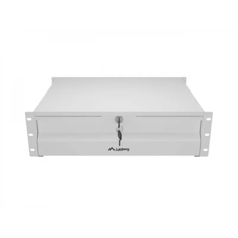 Lanberg AK-2003-S cajón para rack de 19 pulgadas 3U, 360 mm, gris