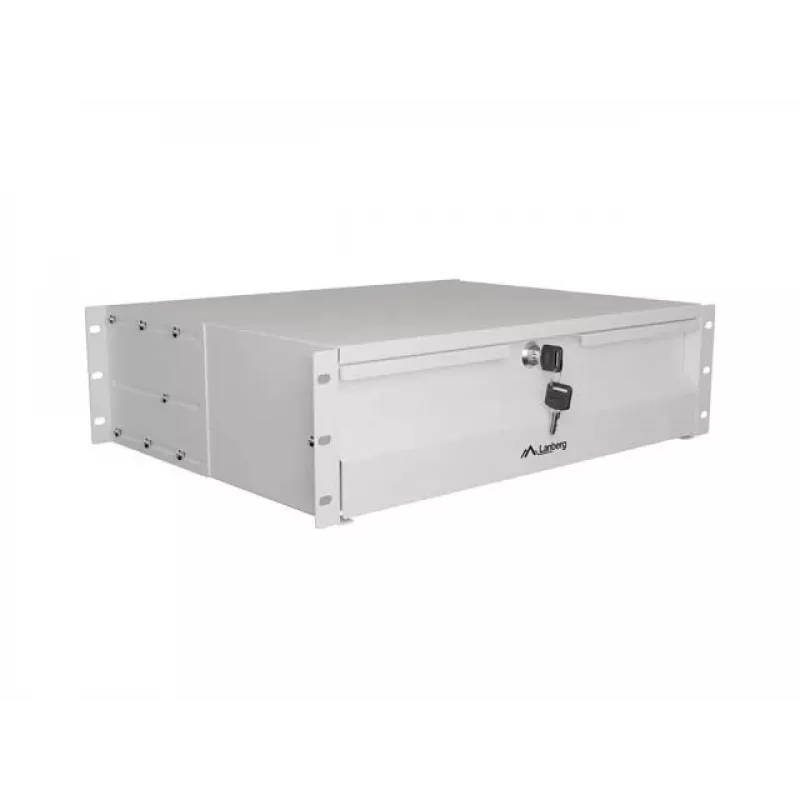 Lanberg AK-2003-S cajón para rack de 19 pulgadas 3U, 360 mm, gris