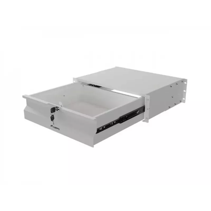 Lanberg AK-2003-S cajón para rack de 19 pulgadas 3U, 360 mm, gris