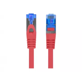 LANBERG cable de red Cat.6A FTP LSZH CCA 3m rojo