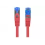 LANBERG cable de red Cat.6A FTP LSZH CCA 3m rojo