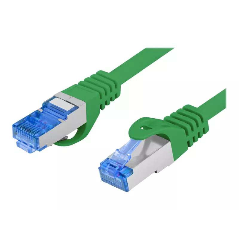 LANBERG Cat.6A FTP LSZH CCA Cable de red 3m Verde