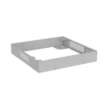 LANBERG CK01-66-S Base 600x600 mm para armarios de servidores de 19 pulgadas, Gris RAL 7044