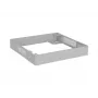 LANBERG CK01-66-S Base 600x600 mm para armarios de servidores de 19 pulgadas, Gris RAL 7044