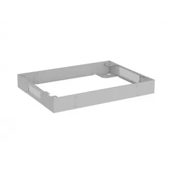LANBERG CK01-68-S zócalo gris para armarios de pie 600x800 mm, 100 mm de altura