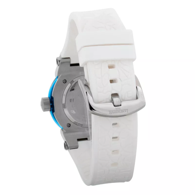 LANCASTER OLA0643SSBL Reloj de mujer de cuarzo analógico 38mm Acero inoxidable Esfera azul