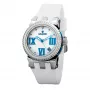 LANCASTER OLA0643SSBL Reloj de mujer de cuarzo analógico 38mm Acero inoxidable Esfera azul