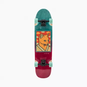 Landyachtz Rally Cat Cruiser Heron longboard completo