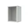 LANVIEW RWF16U45WH Armario de pared 16U 19 pulgadas Flat Pack de montaje rápido, Blanco