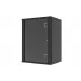 LANVIEW RWF16U45BL armario mural 16U de 19 pulgadas de montaje rápido en paquete plano, negro