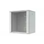 LANVIEW RWF12U45WH Armario de pared 12U 19 pulgadas Flat Pack de montaje rápido, Blanco