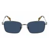 Gafas de sol unisex LANVIN LNV104S-050 - montura de acetato negra, lentes CR-39 grises, 56/18/140 mm