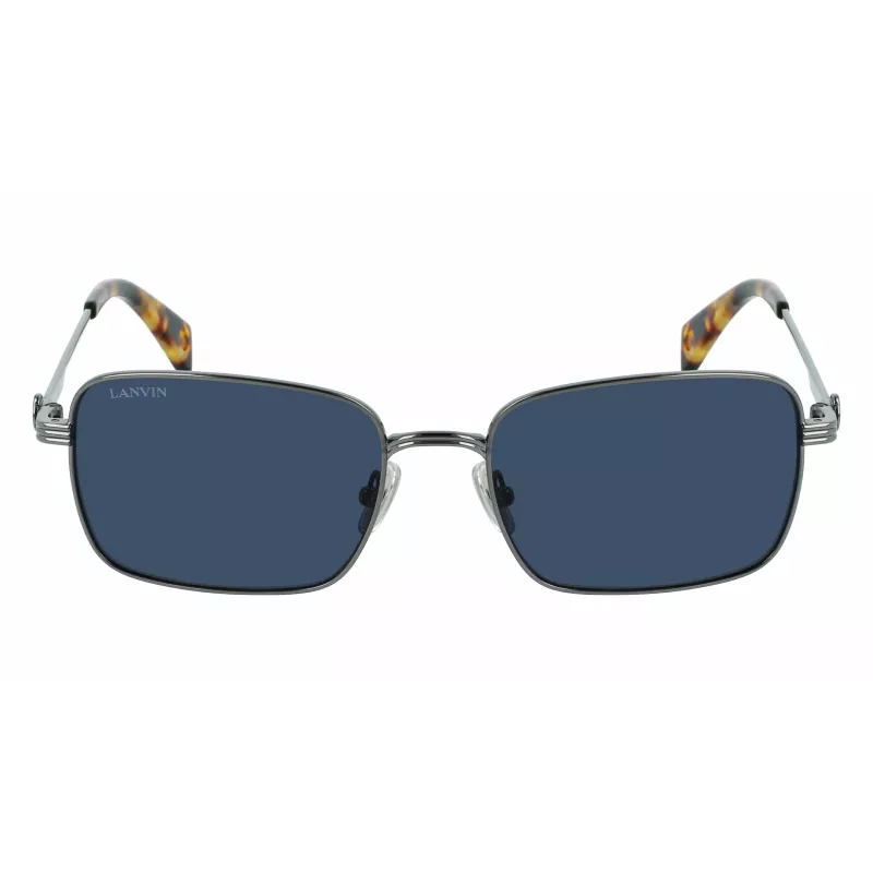 Gafas de sol unisex LANVIN LNV104S-050 - montura de acetato negra, lentes CR-39 grises, 56/18/140 mm