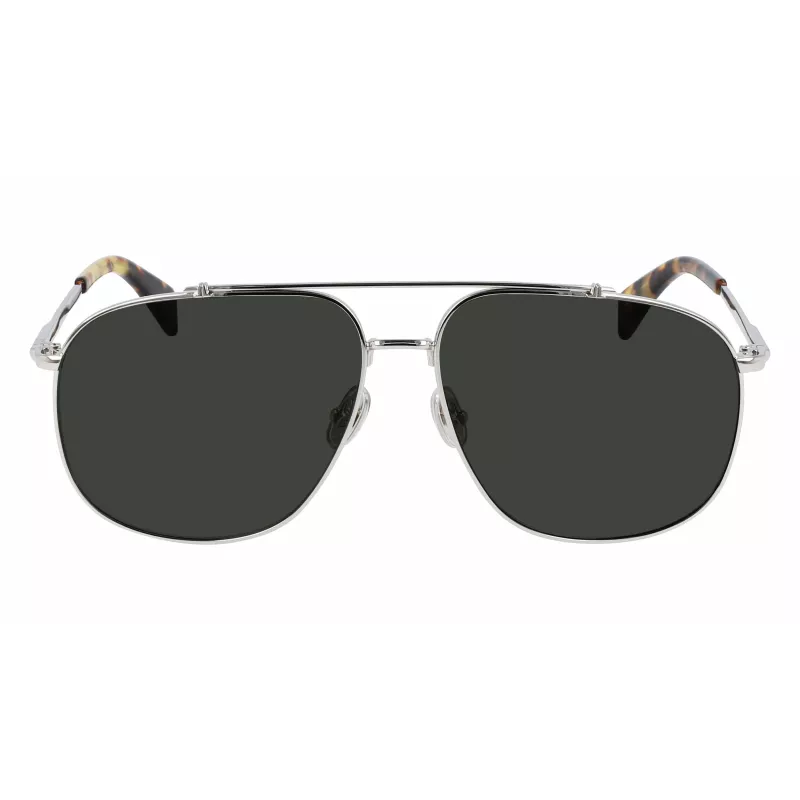 Gafas de sol de hombre LANVIN LNV110S-045 cuadradas negro/gris 60/14/145 mm