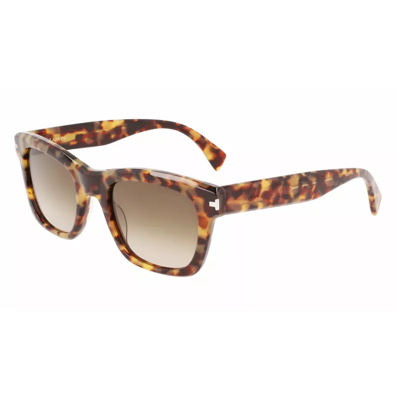 Gafas de sol de hombre LANVIN LNV620S-213 cuadradas de acetato havana brown gradient 52 mm