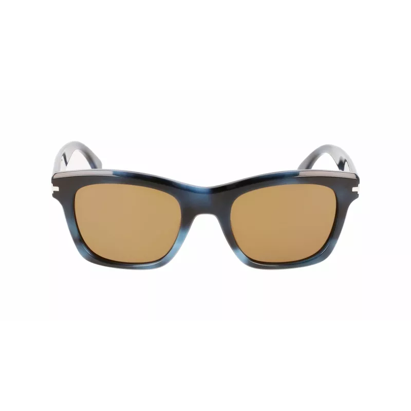 Gafas de sol de hombre LANVIN LNV620S-425 cuadradas de acetato - montura azul, lentes grises, UV400