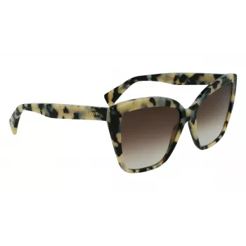 LANVIN Gafas de sol de mujer Butterfly LNV617S-272 Havana/Brown Gradient 59mm
