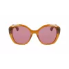 LANVIN Mujer LNV628S-208 Gafas de sol Cat-Eye Havana Acetato Lente degradada marrón 54mm