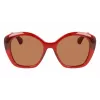 LANVIN Gafas de sol de mujer LNV628S-601 cuadradas - Negras/Gris - 54/19/140 mm