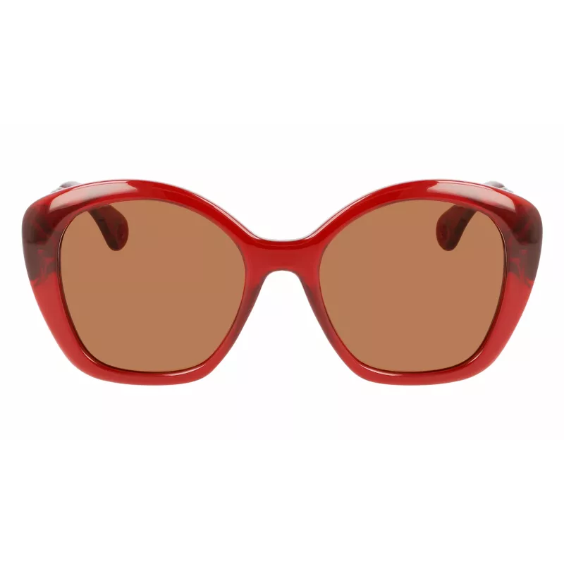 LANVIN Gafas de sol de mujer LNV628S-601 cuadradas - Negras/Gris - 54/19/140 mm