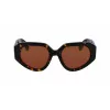 LANVIN Gafas de sol para mujer LNV647S-234 Brown Havana acetato 53mm