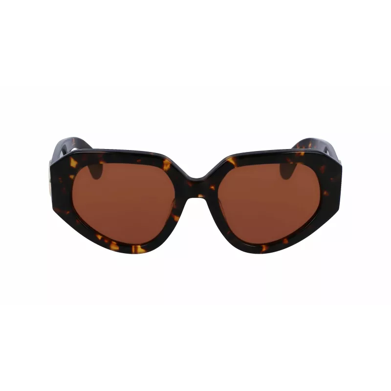 LANVIN Gafas de sol para mujer LNV647S-234 Brown Havana acetato 53mm