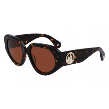 LANVIN Gafas de sol para mujer LNV647S-234 Brown Havana acetato 53mm
