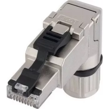 LAPP ED-IE-90-6A-PN-20-FC conector RJ45 industrial Cat.6A acodado montable en campo 21700638