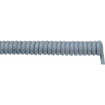 LAPP ÖLFLEX® SPIRAL 400 P cable espiral, 12 x 1 mm², gris, recogido 500 mm / extendido 1500 mm 70002670
