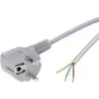 LAPP cable de alimentación conector Schuko a extremo abierto gris 3m H05VV-F 3G1.5 70261138