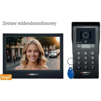 Portero automático videoconserje IP 2 hilos LASKOMEX GEMINI SET