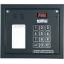 Laskomex CP-2502NR Panel de audio Negro con lista de inquilinos mini y lector de llaves RFID