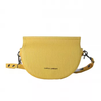 Bolso bandolera de mujer Laura Ashley amarillo (23x15x9 cm)