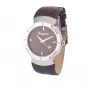 Laura Biagiotti LB0033M-04 Reloj de cuarzo analógico de hombre 40mm Esfera negra Correa de piel auténtica