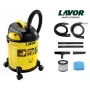 LAVOR Aspirador de taller Freddy 4en1 20L depósito de acero inoxidable amarillo