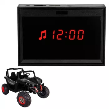Panel de música LCD a batería para coche XMX603