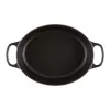 Le Creuset Signature 21178310000430 cocotte ovalada 31 cm, 6,3 l, hierro fundido esmaltado, negro mate