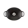 Le Creuset Signature 21178310000430 cocotte ovalada 31 cm, 6,3 l, hierro fundido esmaltado, negro mate