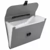 LEAN 31033 Organizador de documentos ampliable A4 13 compartimentos gris