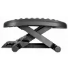 Reposapiés ergonómico ajustable LEAN para oficina con 3 niveles de masaje, negro